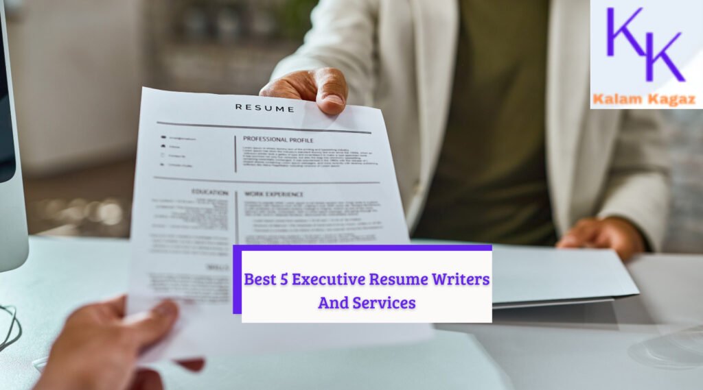 Top 5 executive resume writers