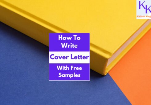 how to write cover letter