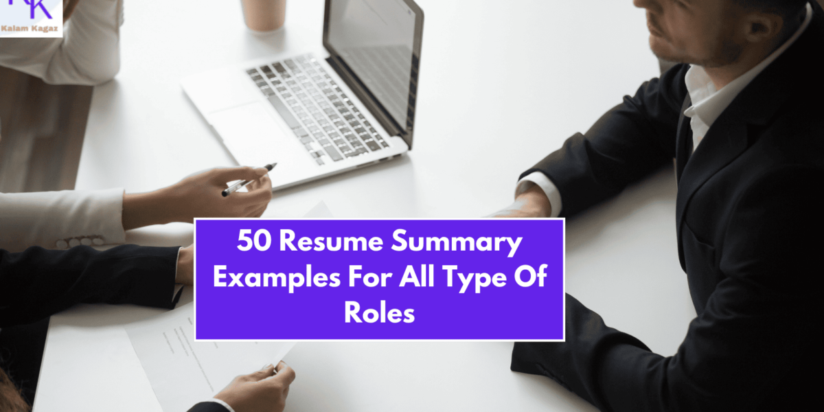 50 Resume Summary Examples For Different Roles And Industries