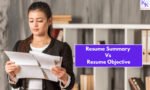 Resume Summary Vs Resume Objective