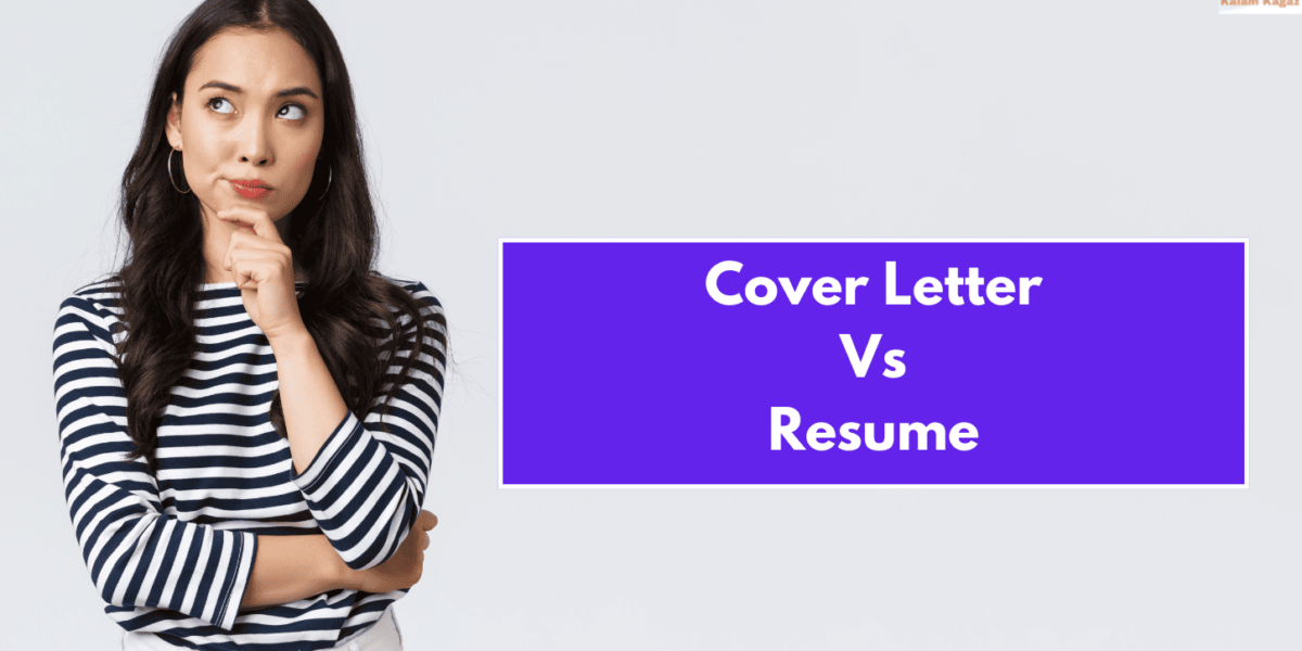 Difference Between A Cover Letter Vs Resume That Many Candidates Miss